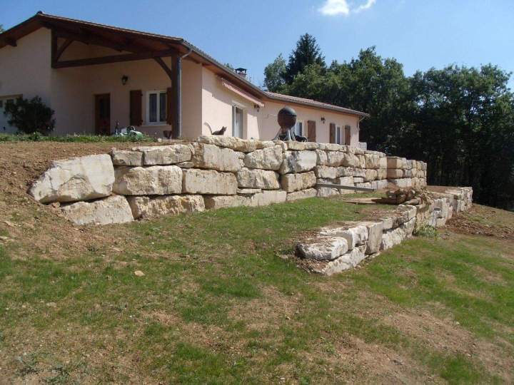Travaux d'enrochement Thiviers