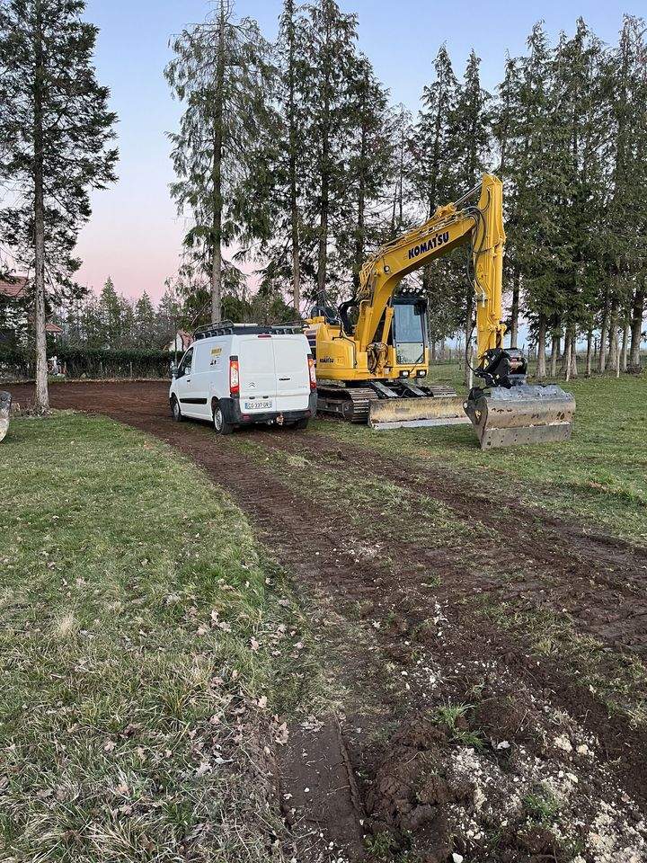 Viabilisation sol avant construction Thiviers