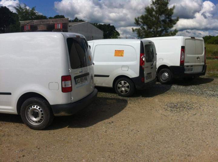 Flotte entreprise d travaux publics Chaminade TP Thiviers